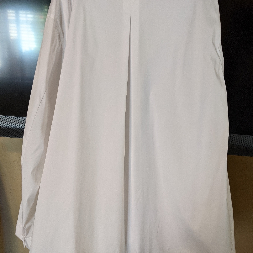 Lafayette 148NY WHITE BLOUSE